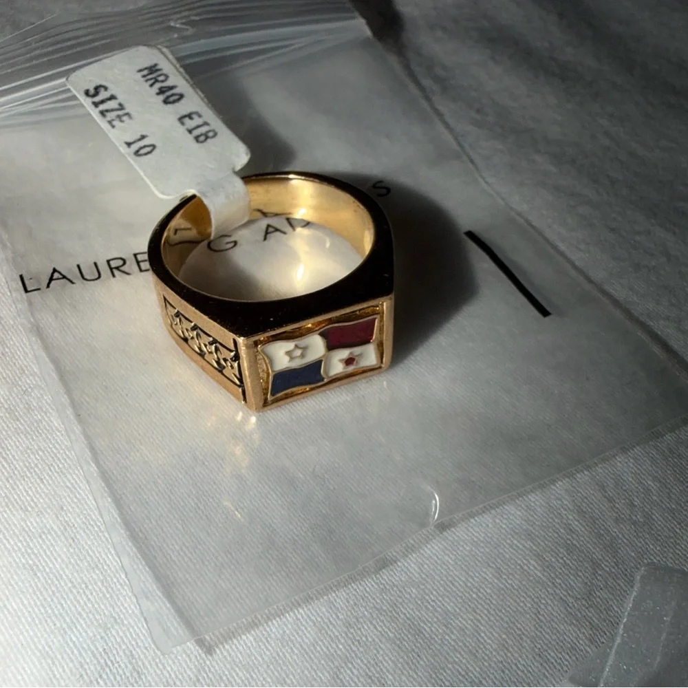 LAUREN G ADAMS STATEMENT RING SZ 10